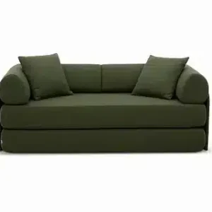 Sofa Bed Forest Green GIF